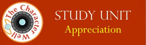 Study Unit - Appreciation